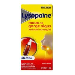 Lysopaine Maux Gorge Pulv S/S 20Ml