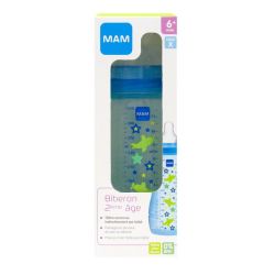 Bib Mam Decore 2 Age Bleu 330Ml