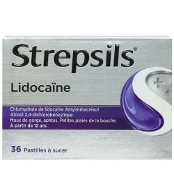 Strepsils Lidocaine Past 36