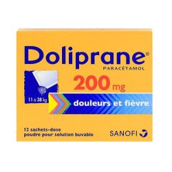 Doliprane 200Mg Sachet 12