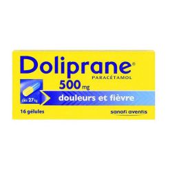 Doliprane 500Mg Gelules 16