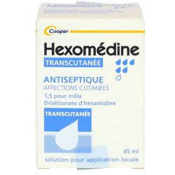 Hexomedine Transcutane Fl 45M