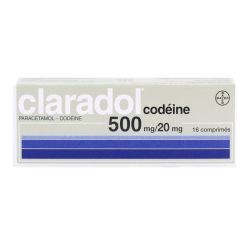 Claradol-Codeine Cpr Secable 16