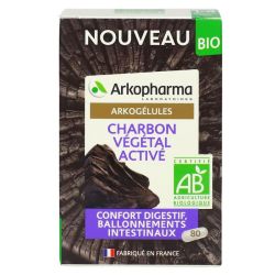 Arkog Charbon Vegetal Bio Gelul 80