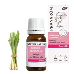 Diffusion citronnelle pour bébé - 10 ml