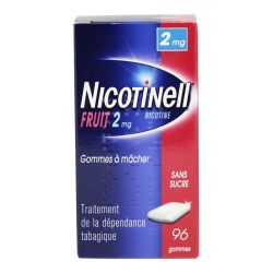 Nicotinell 2Mg Gomme Fruit S/S 96