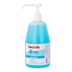 Baccide Gel Main Désinf Ss Rinç Fl Pompe/1L