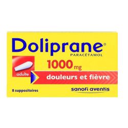 Doliprane 1G Suppos