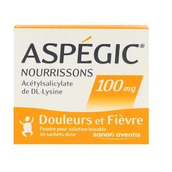 Aspegic Pdr 100Mg Bb Enf Sach