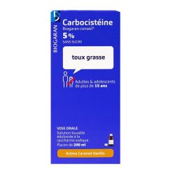 Carbocisteine 5% Biog Sol S/S200Ml