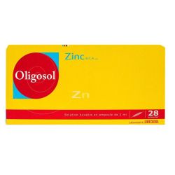 Oligosol Zinc Amp 2Ml 28