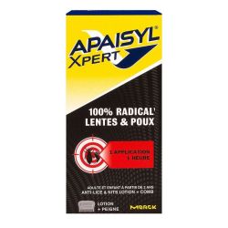 Poux Apaisyl Xpert 100Ml