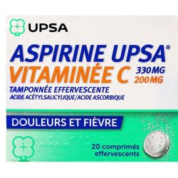 Aspirin V/C Upsa Cpr Efferv 2