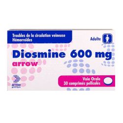 Diosmine 600Mg Arrow Cpr 30