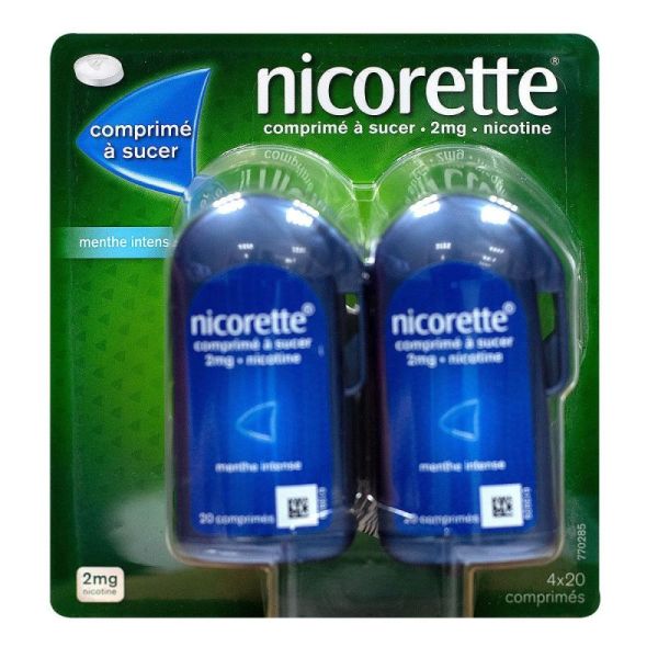 Nicorette 2Mg Cpr Suc T/80