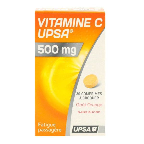 Vit C Upsa Cpr 500Mg Croquer