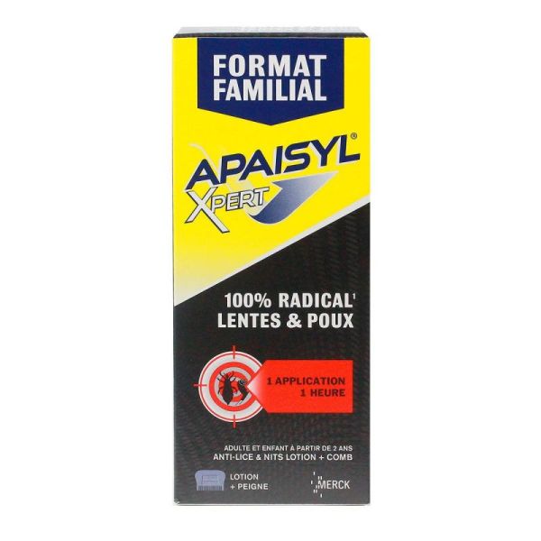 Poux Apaisyl Xpert 200Ml