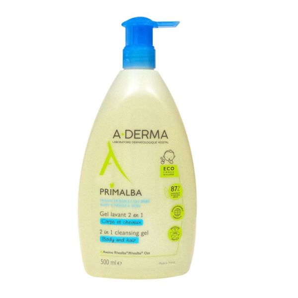 A-Derma Primalba Gel Lavant 500Ml