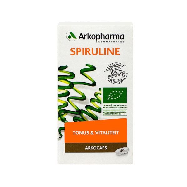 Arkogelules Spiruline Bio Gél Fl/45