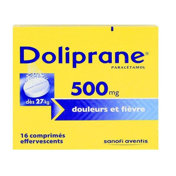 Doliprane 500Mg Cpr Efferv