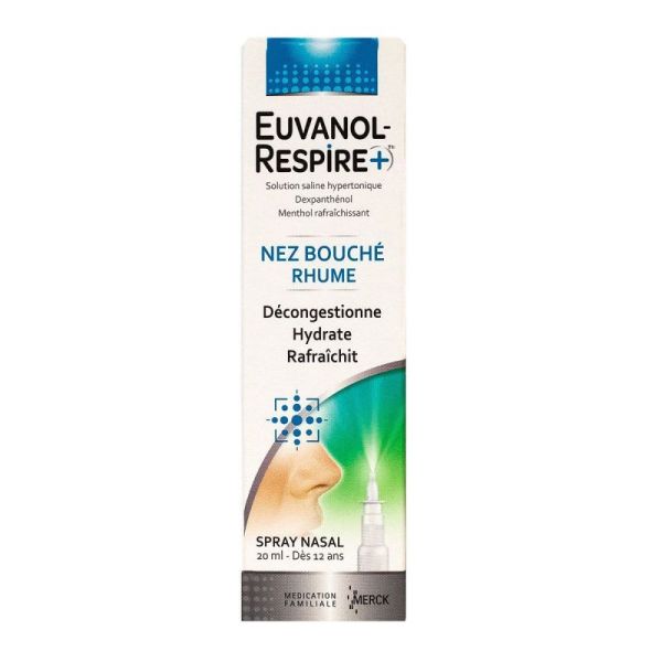 Euvanol Respire+ Nez Bouch Spr20Ml