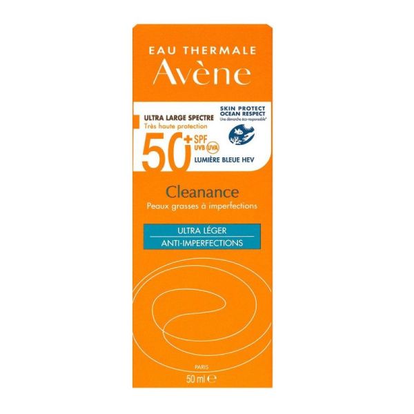 Avene Sol Spf50+ Cleanance 50Ml