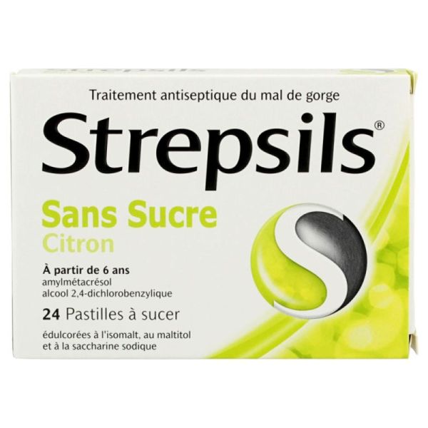 Strepsil Citron Sans Sucre