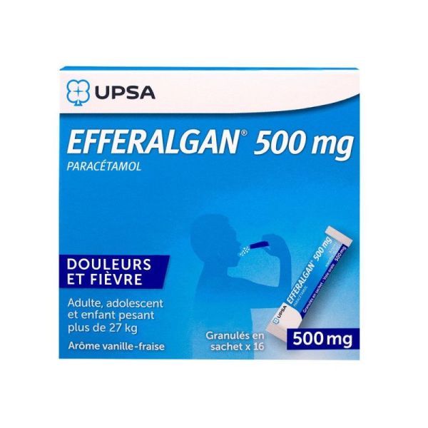 Efferalgan 500Mg Vanil/Frai Sach16