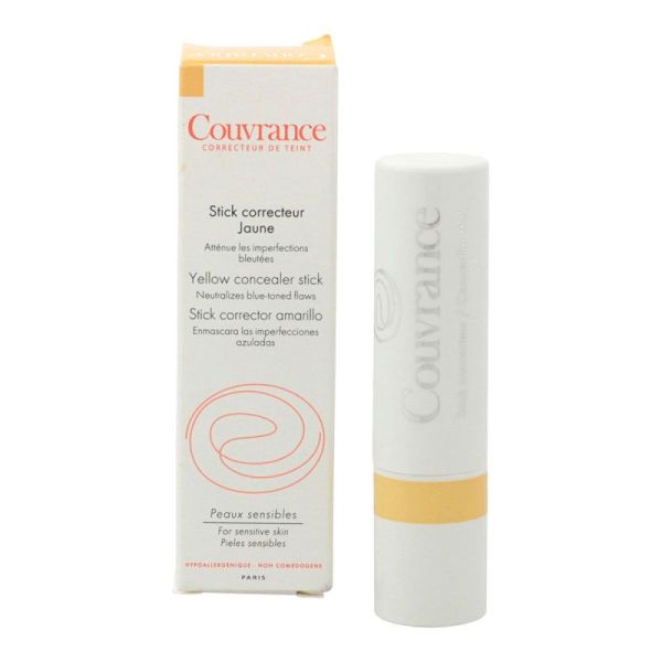 Couvrance Stick Correcteur Jaune