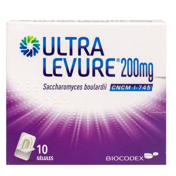 Ultra-Levure 200Mg Gelul 10