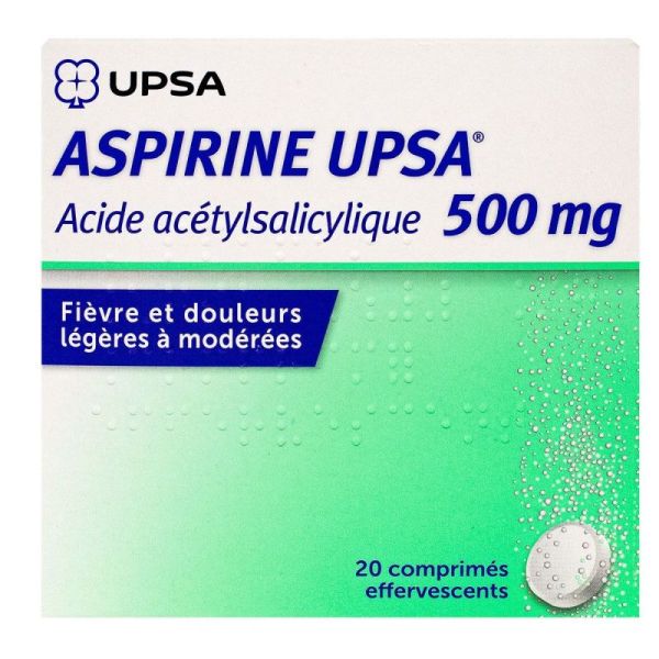 Aspirine Upsa 500 Mg.