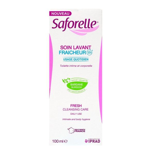 Saforelle Sol Soin Lav Fraîch Fl/100Ml