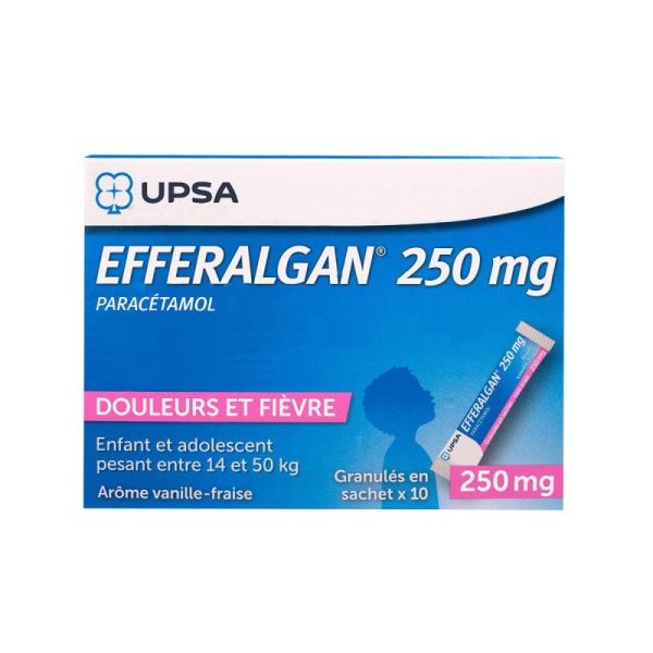 Efferalgan 250Mg Vanil/Frai Sach10