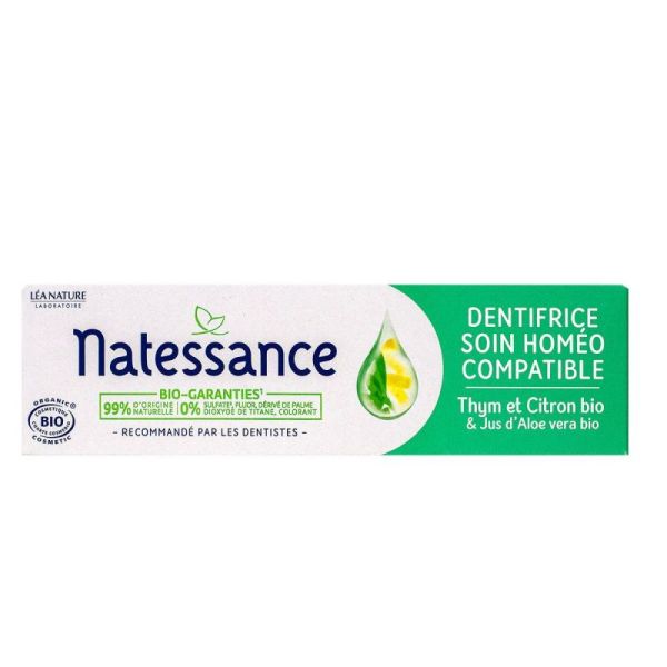 Natessance Dent Soin Homeo 75Ml