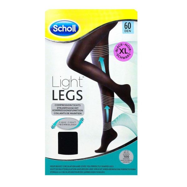 Coll Scholl Legs 60 Den Noir Xl