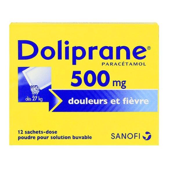 Doliprane 500Mg Pdr Sachet