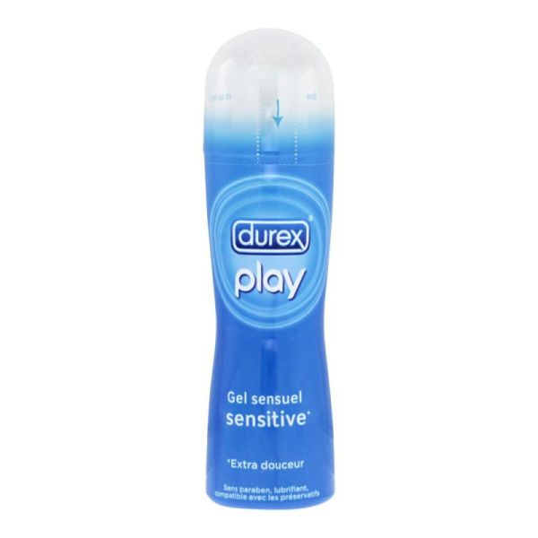 Durex Top Play Gel Lubrif Ext Douc T/50Ml