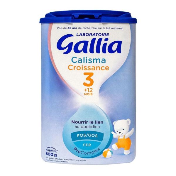 Gallia Calisma Croissance Lait Pdr B/800G