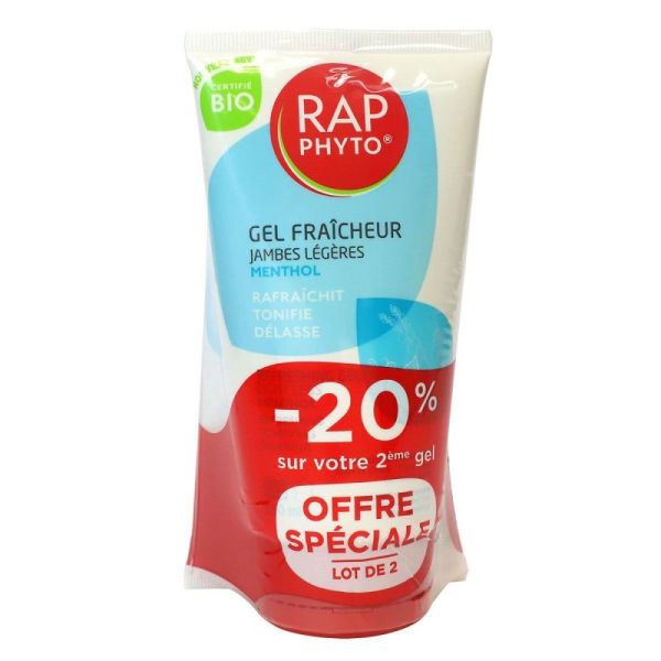 Rap Phyto Gel Frai Bio Ment150Mlx2