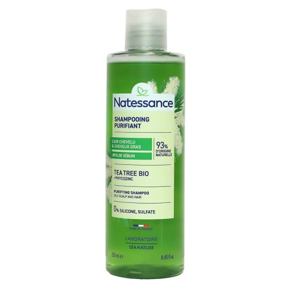 Natessance Tea Tree Shamp Purif Fl/250Ml