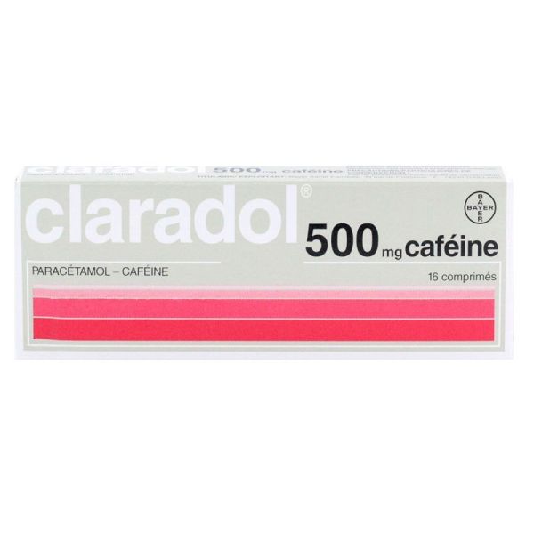 Claradol-Cafeine Cpr 16