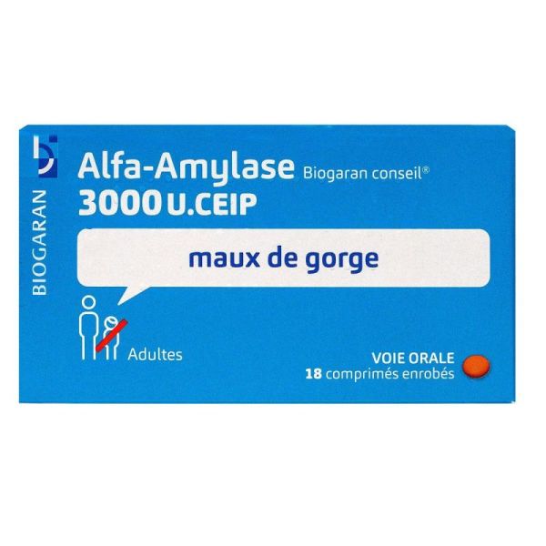 Alfa-Amylase 3 000U Biog Cons Cp18