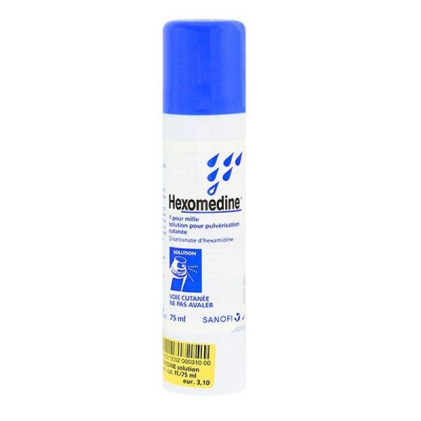 Hexomedine 1 Pour Mille Pulv 75Ml