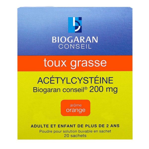 Acetylcysteine 200Mg Biog Sachet20