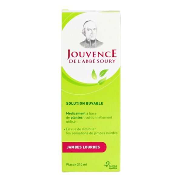 Jouvence Abbe Soury Sol Buv 210Ml