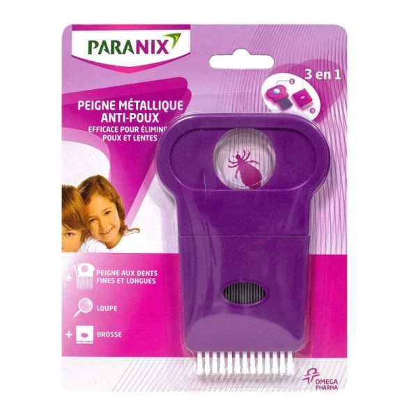 Paranix Peigne Anti-Poux 3En1