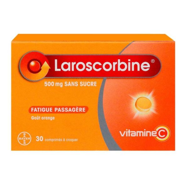 Laroscorbine 500Mg Cpr Croq S/S 30