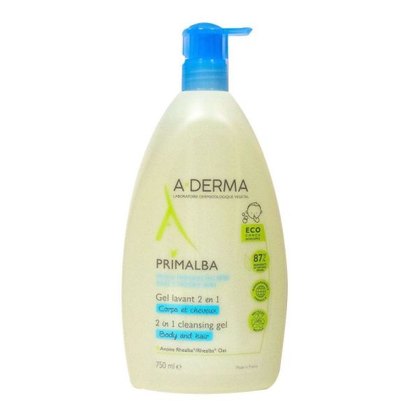 A-Derma Primalba Gel Lavant 750Ml