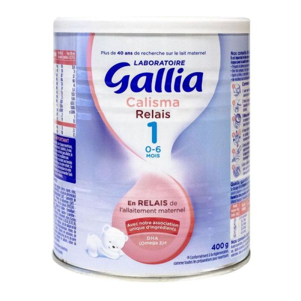 Gallia Calisma Relais 1 Lait Pdr B/400G