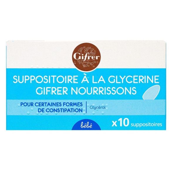 Suppo Glycerine Bb Bte 10